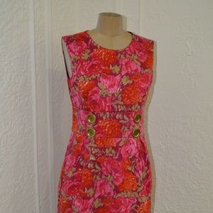 Michael Kors Bold Floral Print Dress